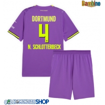 Maglie da calcio Borussia Dortmund Nico Schlotterbeck #4 Terza Maglia Bambino 2026-27 Manica Corta + Pantaloni corti)